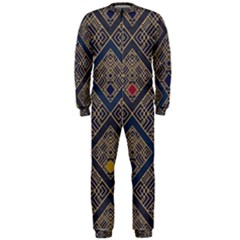 Pattern Seamless Antique Luxury Onepiece Jumpsuit (men)