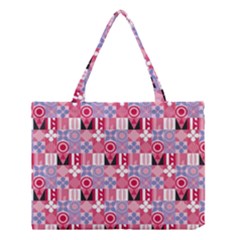 Scandinavian Abstract Pattern Medium Tote Bag by Maspions