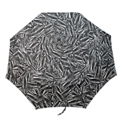 Monochrome Mirage Folding Umbrellas