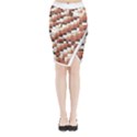 ChromaticMosaic Print Pattern Midi Wrap Pencil Skirt View1