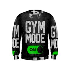 Gym Mode Kids  Sweatshirt by Store67