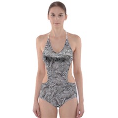 Intricashine Cut-out One Piece Swimsuit by dflcprintsclothing