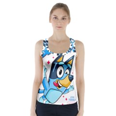 Super Bluey Racer Back Sports Top by avitendut