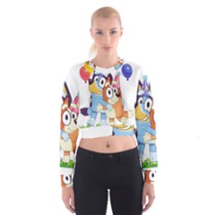 Bluey Birthday Cropped Sweatshirt