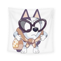 Bluey Christmas Square Tapestry (small) by avitendut