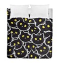 Cat Pattern Pet Drawing Eyes Duvet Cover Double Side (Full/ Double Size) View1