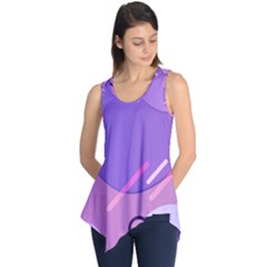 Colorful Labstract Wallpaper Theme Sleeveless Tunic by Apen