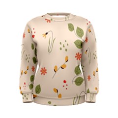 Spring Art Floral Pattern Design Women s Sweatshirt by Maspions