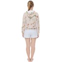 Spring Art Floral Pattern Design Women s Tie Up Sweat View2