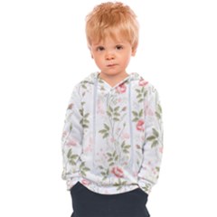 Flowers Roses Pattern Nature Bloom Kids  Overhead Hoodie