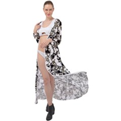 Barkfusion Camouflage Maxi Chiffon Beach Wrap