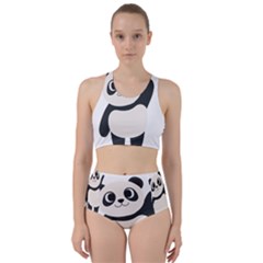 Hello Panda  Racer Back Bikini Set by MyNewStor