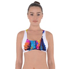 Wild Cat Got No Strings Sports Bra