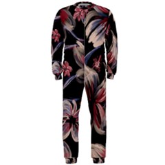 Flowers Floral Pattern Design Onepiece Jumpsuit (men)