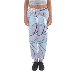 Tropical Flower Seamless Pattern Women s Jogger Sweatpants