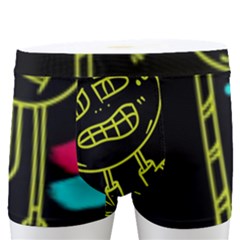 Keep Smiling Doodle Men s Boxer Briefs by Cemarart