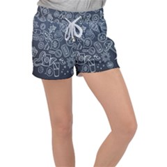 Internet Planet Drink Computer Women s Velour Lounge Shorts