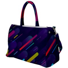 Colorful Abstract Background Duffel Travel Bag
