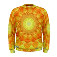 Sunshine Sunny Sun Abstract Yellow Men s Sweatshirt