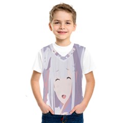 Emilia Rezero Kids  Basketball Tank Top by Azkajaya