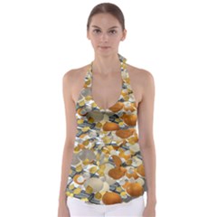 Ballon Classroom Tie Back Tankini Top