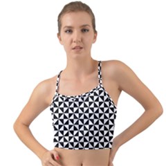 Triangle-pattern-simple-triangular Mini Tank Bikini Top by Ket1n9