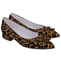 Tiger Skin Art Pattern Women s Bow Heels View3