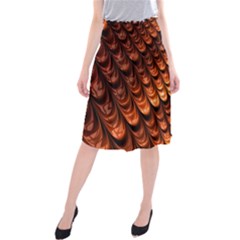 Fractal Frax Midi Beach Skirt