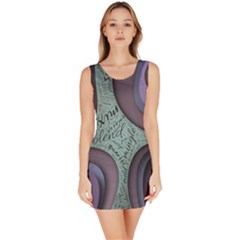 Converge Diverge Mingle Mix Divide Bodycon Dress by Paksenen