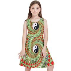 Love Avatars Characters Roles Yin Yang Kids  Skater Dress