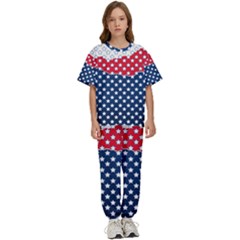 Illustrations Stars Kids  T-shirt And Pants Sports Set by anzea