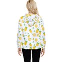 Illustrations Lemon Citrus Fruit Yellow Women s Lightweight Drawstring Hoodie View4