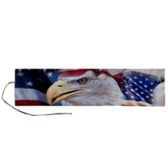 United States Of America Images Independence Day Roll Up Canvas Pencil Holder (l) by Ket1n9