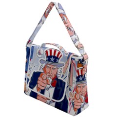 Independence Day United States Of America Box Up Messenger Bag