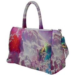 Clouds Multicolor Fantasy Art Skies Duffel Travel Bag by Ket1n9