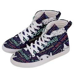 Experience Feeling Clothing Self Women s Hi-top Skate Sneakers by Paksenen