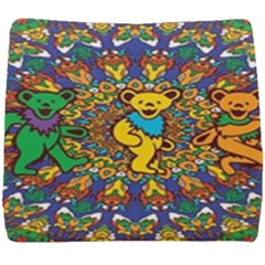 Dead Dancing Bears Grateful Dead Pattern Seat Cushion by Grandong