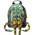Monkey Tiger Bird Parrot Forest Jungle Style Mini Full Print Backpack View2