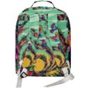 Monkey Tiger Bird Parrot Forest Jungle Style Double Compartment Backpack View3