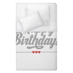 Birthday  Duvet Cover (single Size) by didisemporium