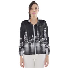 Nyc New York Skyline City Buildings Women s Windbreaker by Loisa77