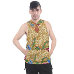 Batik Indonesian Culture Indonesia Authentic Men s Sleeveless Hoodie by Perong