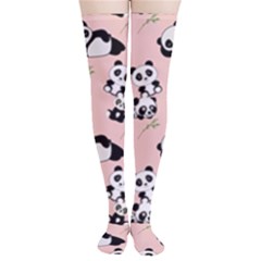 Cute Panda Animal Pattern Thigh High Stockings by Perong