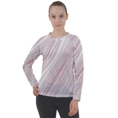 Marble Texture Marble Painting Women s Long Sleeve Raglan T-shirt