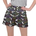 Time Nonlinear Curved Undirected Women s Ripstop Shorts View1