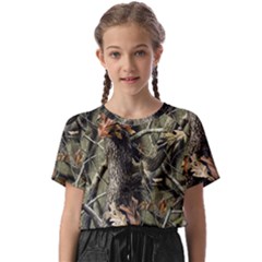 Realtree Camo Seamless Pattern Camo Hunting Kids  Basic T-shirt by Perong