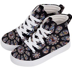 Photo Chartres Notre Dame Kids  Hi-top Skate Sneakers by Bedest