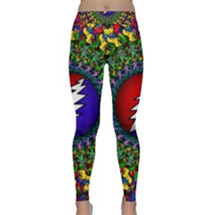 Grateful Dead Bear Pattern Classic Yoga Leggings