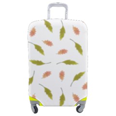 Leaves Pattern Seamless Texture Luggage Cover (medium) by Perong