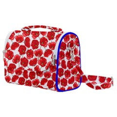 Flower Poppies Plant Petal Satchel Shoulder Bag by Perong